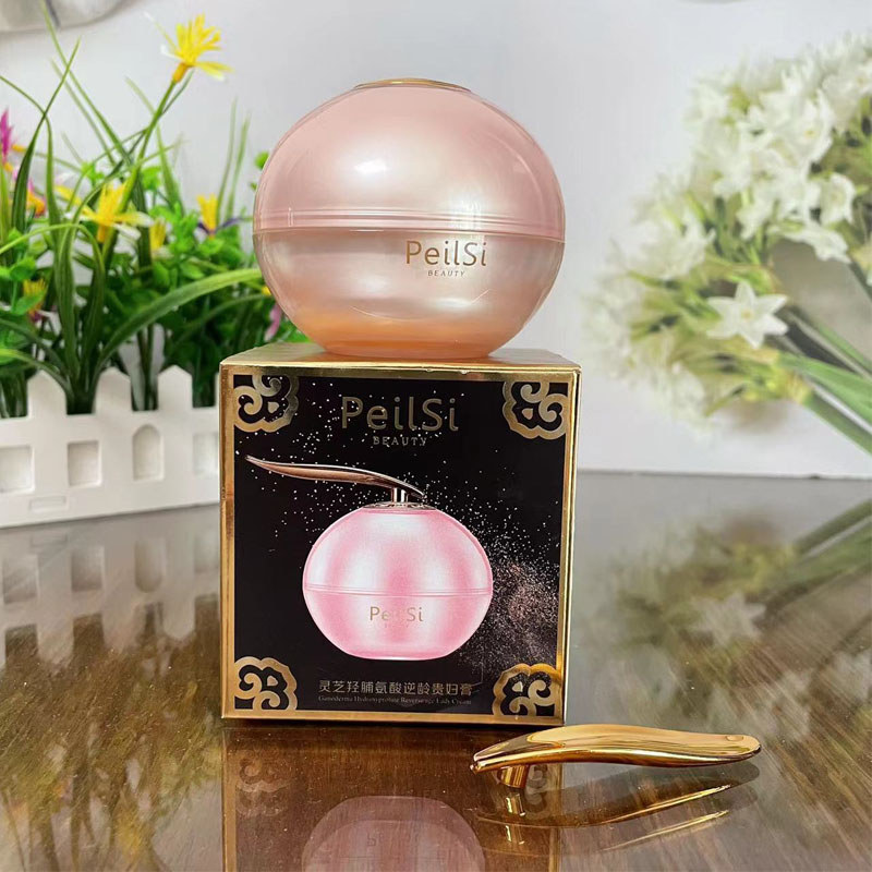 Peilanshi Ganoderma Lucidum Lady Cream 50g Hidratante Corretivo Preguiçoso Creme Facial Senhora Creme de Beleza Homens M