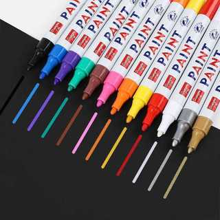 Caneta PAINT pinta pneu Permanente Marcadora A Prova D'água COLORIDA - Retoque Lataria Ca…
