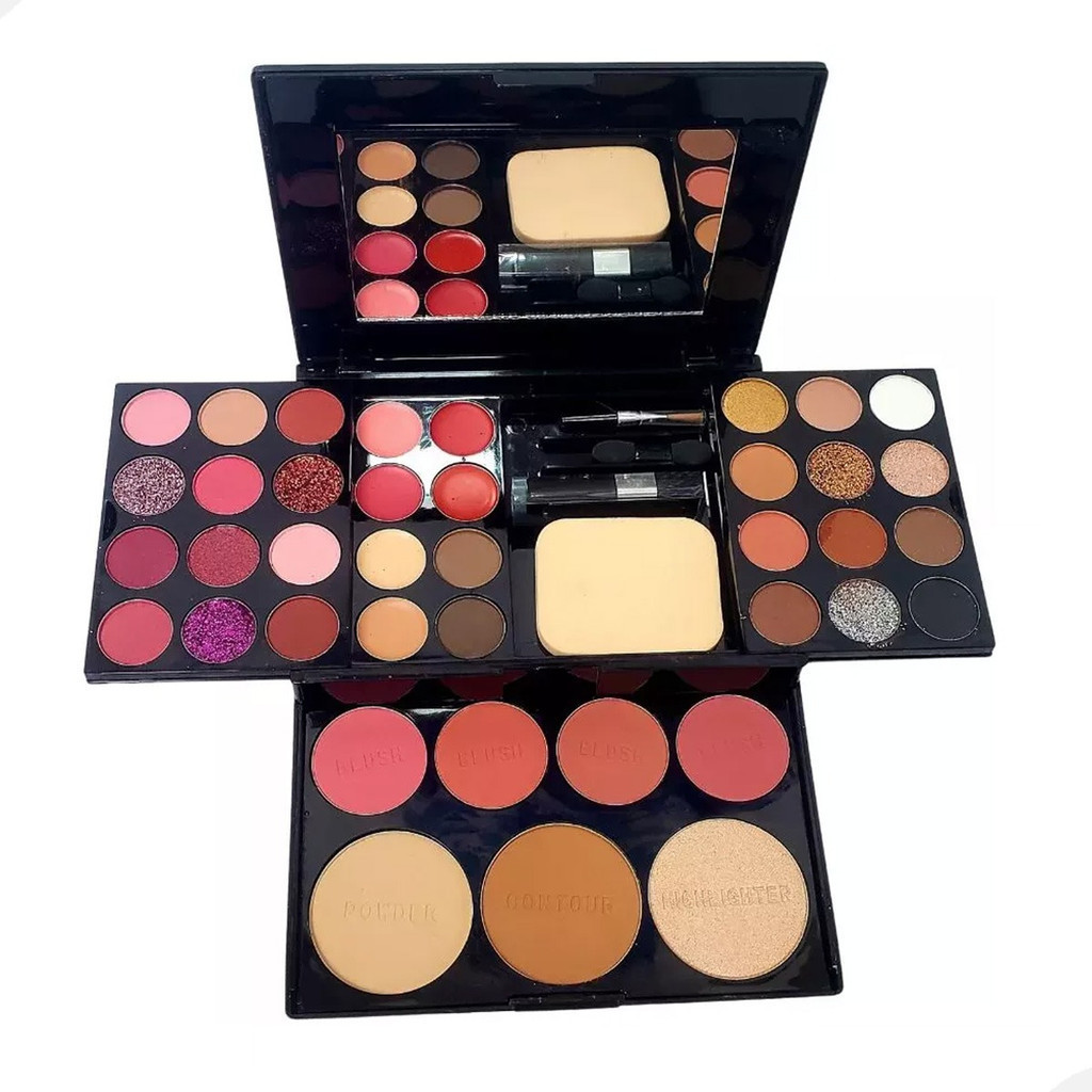 Kit Maquiagem Completo Profissional Sarahs Beauty em Oferta na Shopee