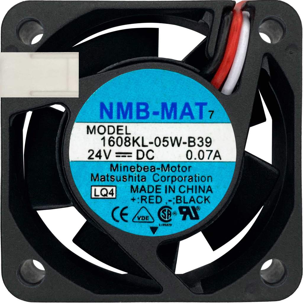 Ventilador 1608KL-05W-B39 24V 0.07A 1.68W 3L 3P 40X40X20 B2