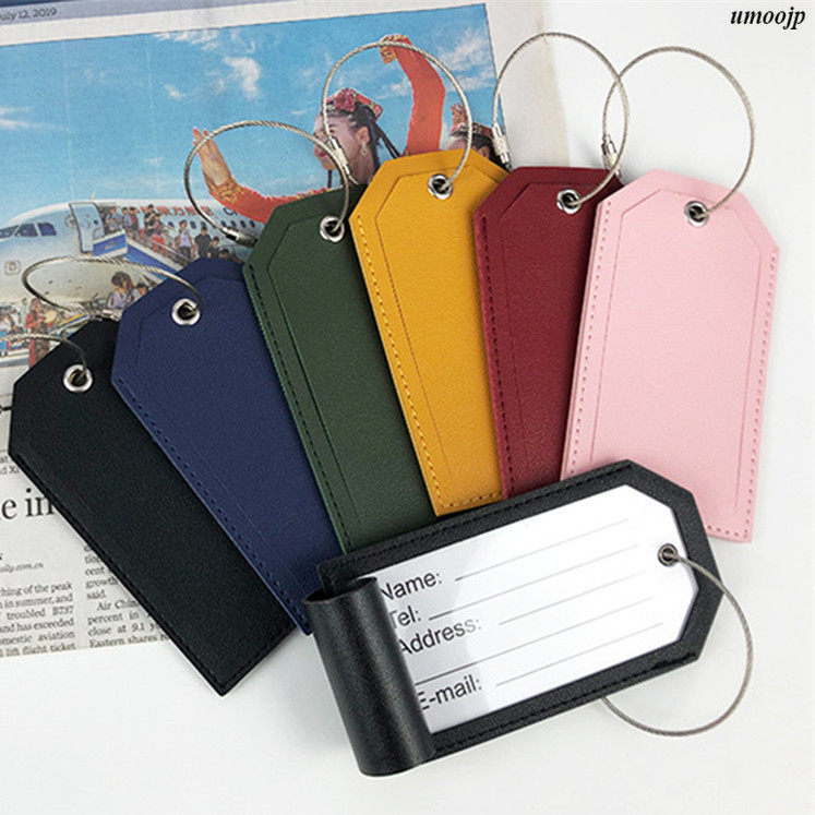 Etiqueta De Bagagem Acessórios De Viagem Correias De Moda De Mala [OP]