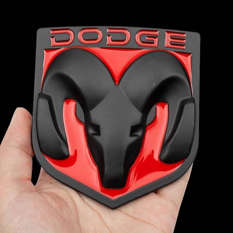 【Ready Stock】 DOQI Ram Car Logo Kuwei Car Logo Kubo Modified Ram Head Logo Personality Rear Car Badge jUTY