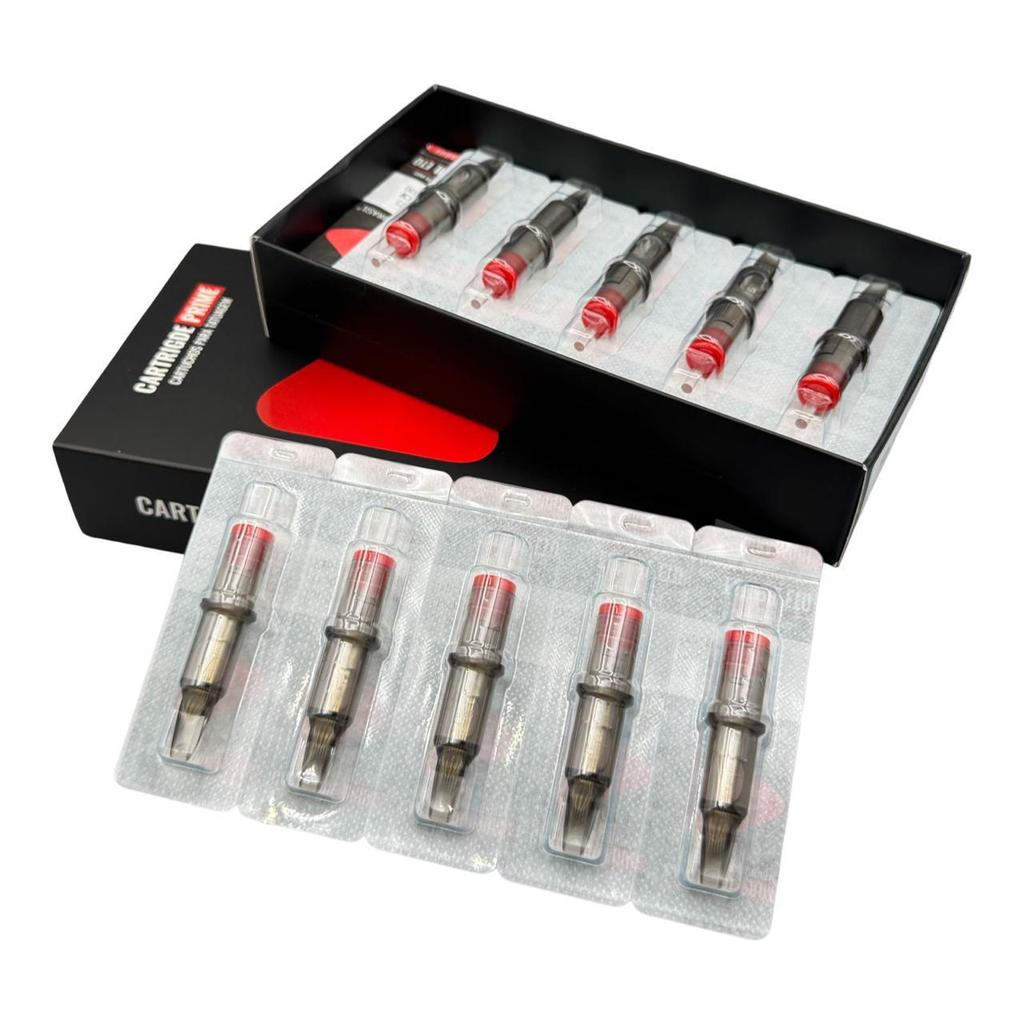 Cartucho Prime 10 unds Tattoo Pen tatuagem micropigmentação universal traço pintura RL RS RM