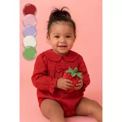 Macacão Romper Menina Algodão Sianinha Saída Maternidade