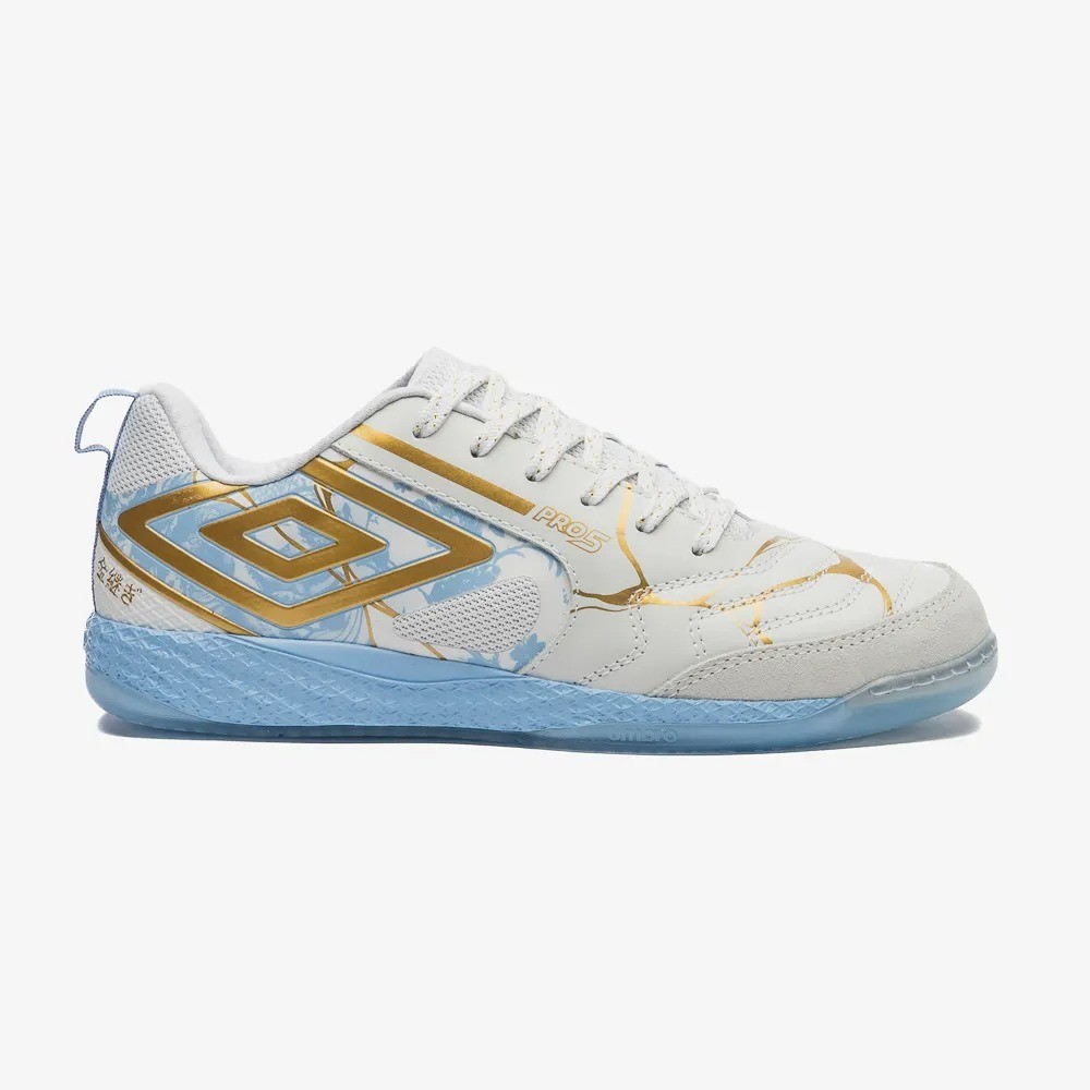 Chuteira Umbro Futsal Pro 5 Bump Couro Kintsugi
