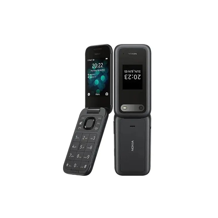 Celular Nokia 2660 Flip 4G Dual Chip + Tela Dupla + Botões Grandes