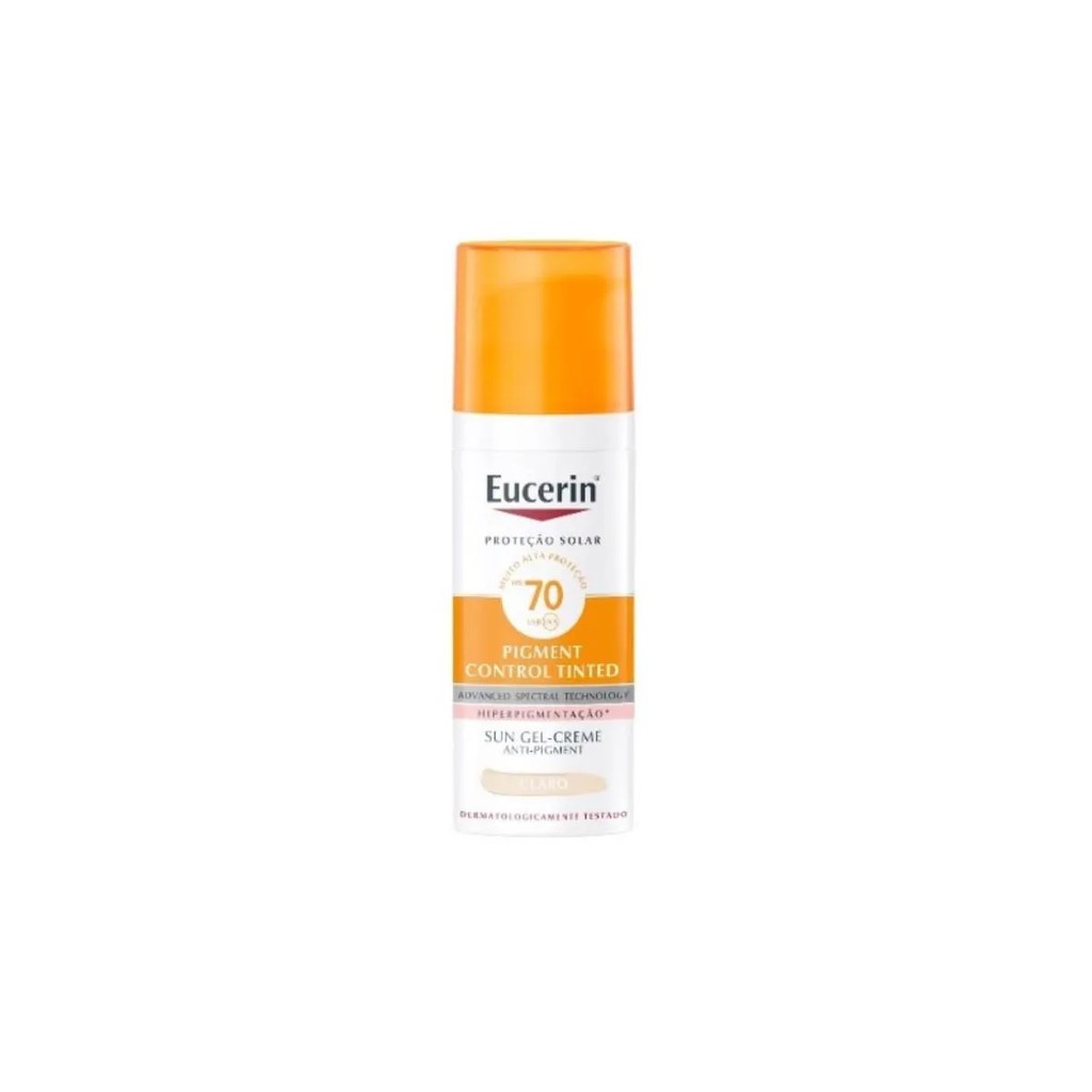 EUCERIN Protetor Solar Facial Antimanchas Cor Clara 70 Fps 50ml