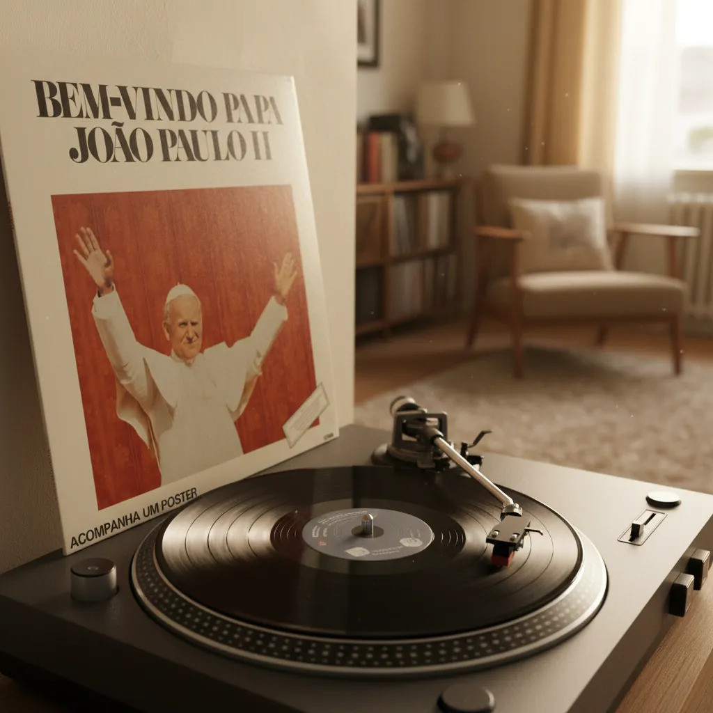 Disco Bem Vindo Papa Joao Paulo Segundo Lp Vinil