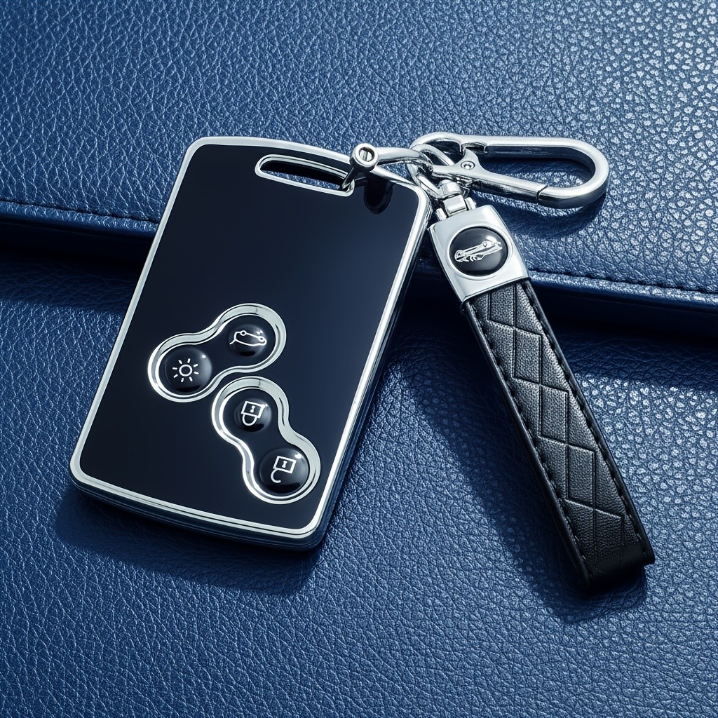 Capa Para Chaveiro Com Compatível Modelos RENAULT , Incluindo Megane , Laguna , Koleos , Fluence , Scenic , Clio E Captu