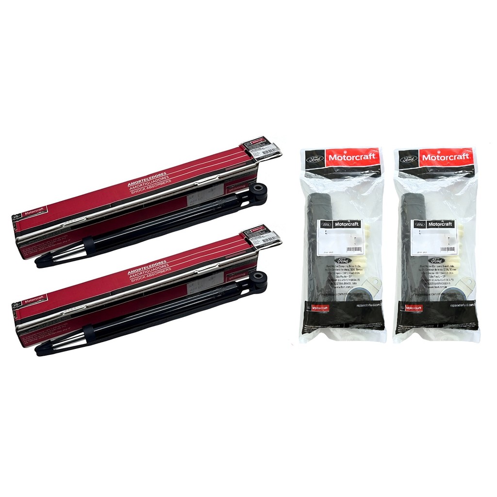 Kit Amortecedor Traseiro New Fiesta Ka Hatch Sedan 15 a 21