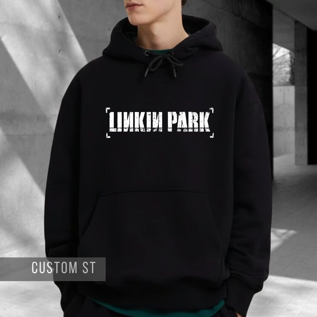 Moletom Canguru Linkin In The End Park Numb Crawling One Step Closer Faint Breaking The Habit Somewhere I Belong Paper