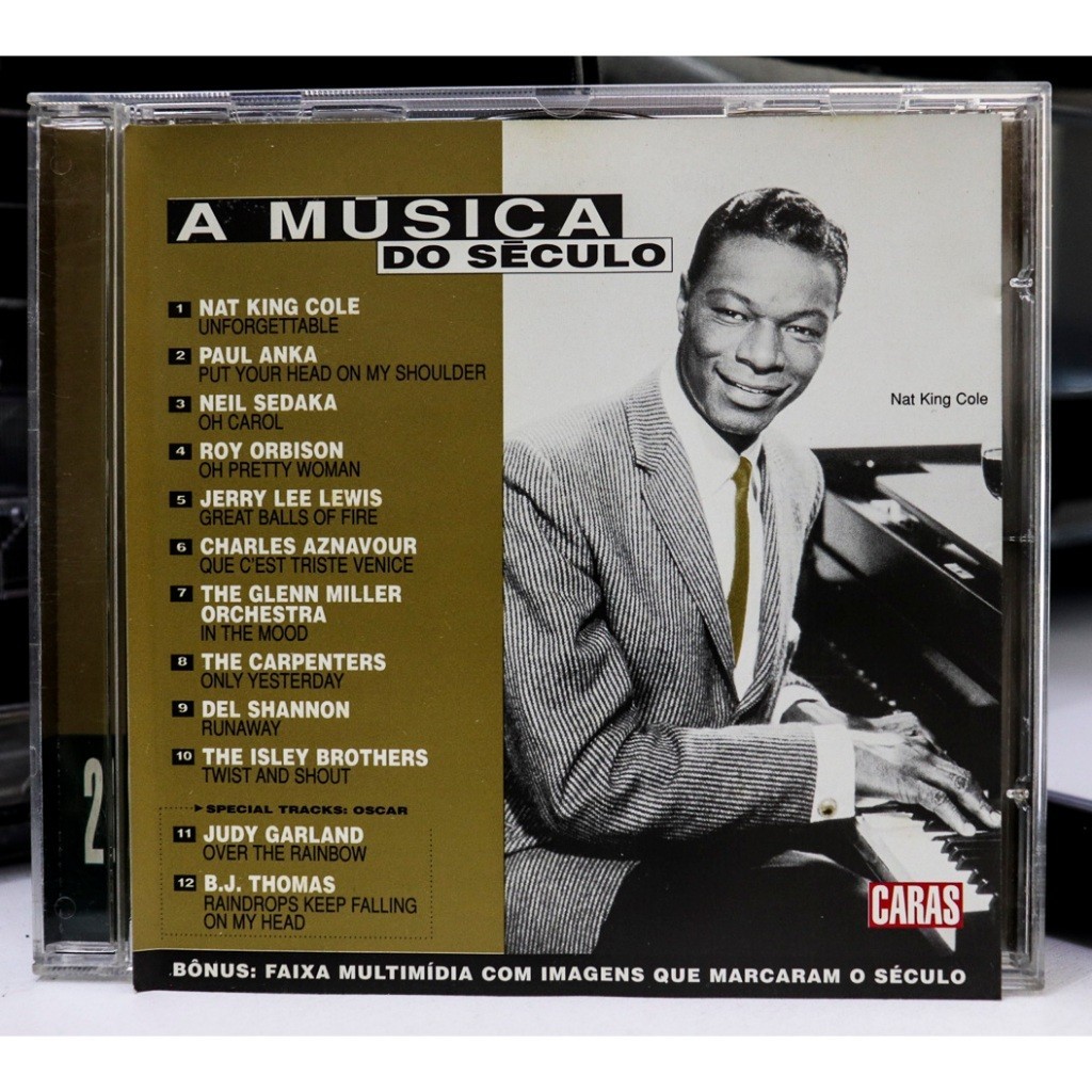CD A MUSICA DO SÉCULO -VARIOUS  VOL. 2 (REVISTA CARAS)