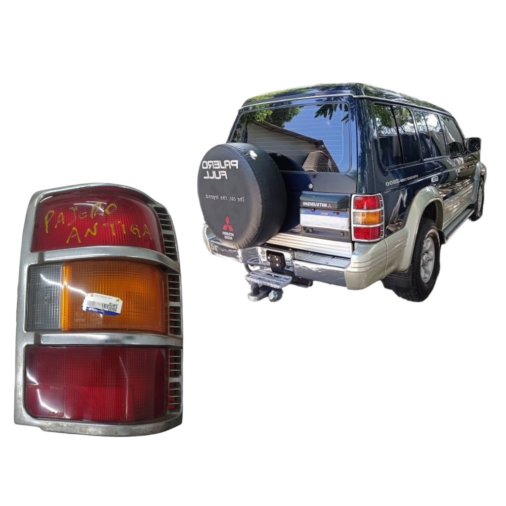 Lanterna Tras L/d Mitsubishi Pajero 1992 A 1995 Original  Direito Tricolor