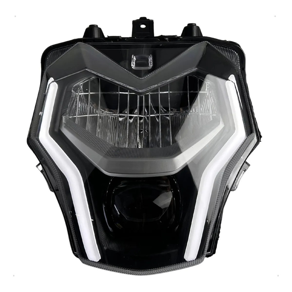 Farol Haojue Dr 160 2020 À 2026 Completo Led Drl — imagem 2 de 2