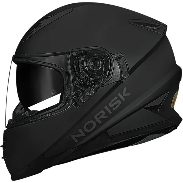 Capacete Norisk FF302 Com Óculos Interno Fechado Integral Masculino Feminino Preto Fosco