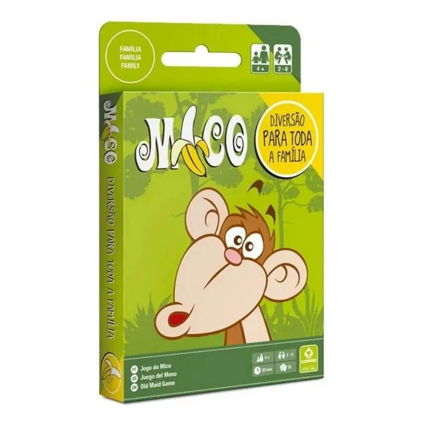 JOGO DE CARTAS MICO 55 CARTAS UNIDADE  - COPAG