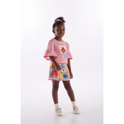 Conjunto Menina Blusa e Short-Saia Três e Já