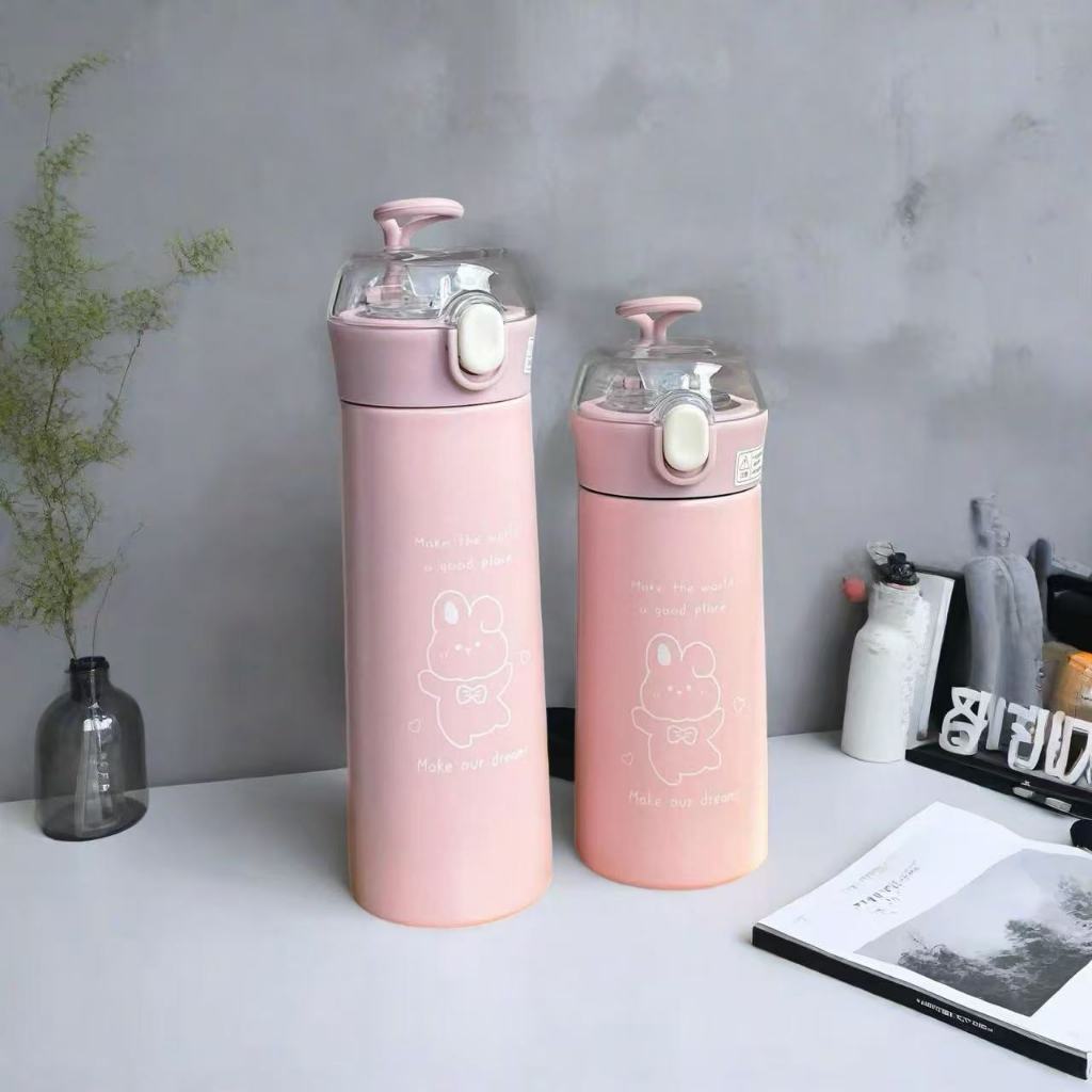 Garrafa Térmica Infantil De personagem 380/500ml  A30 em Oferta na Shopee