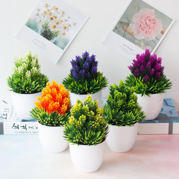 plantas artificial decoração flores artificiais para decoração Simulação planta vaso planta verde decoração para casa pe