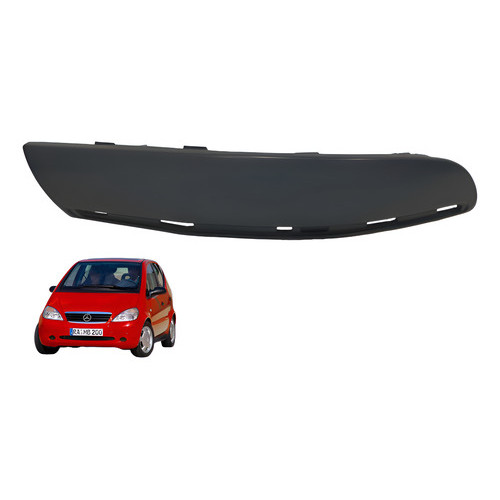 Moldura Parachoque Traseiro Mercedes Classe A 2004 Original  Cinza
