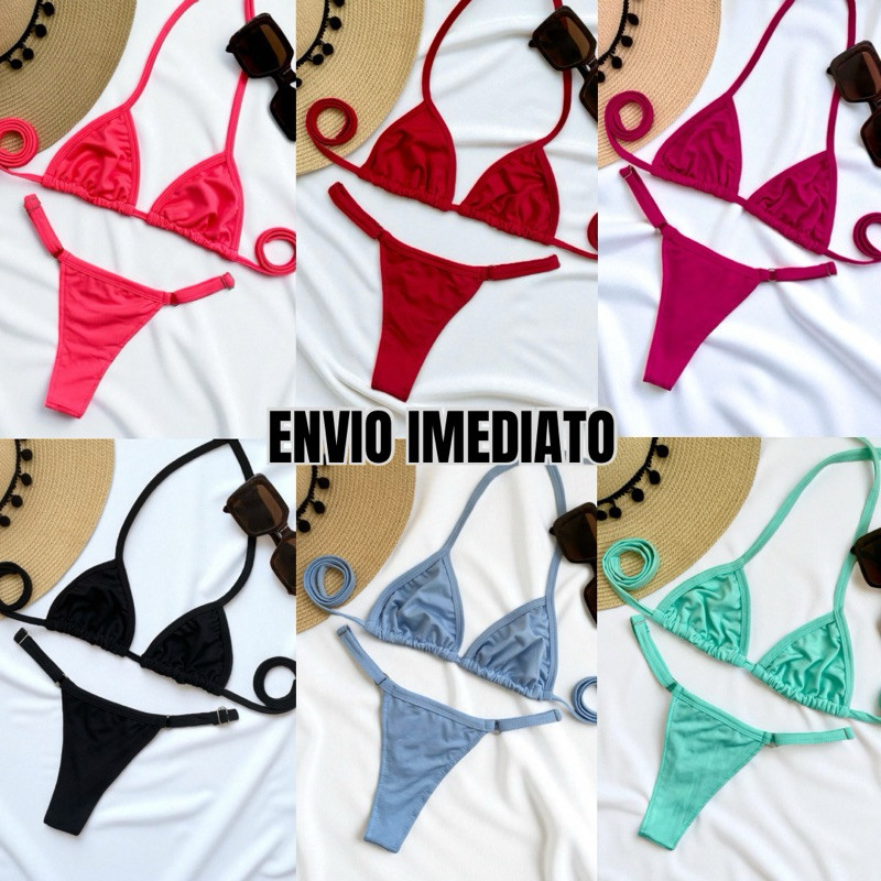 Biquíni Marquinha de Fita Caribe Verão em Oferta na Shopee