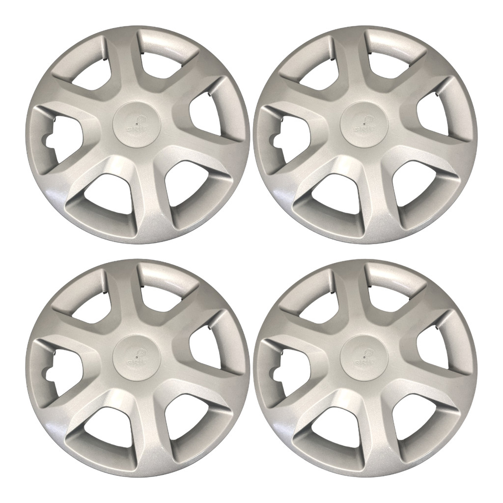 Kit 04 Calotas Aro 15 Renault Sandero Megane Logan Roda Ferro 2014 2015