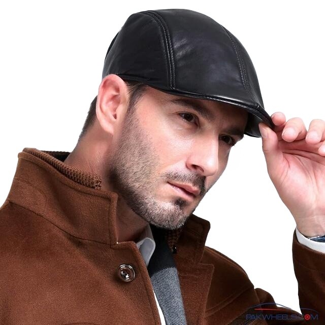Boina Masculina Couro Ecológico Estilo Italiana francesa Inverno Europeu Clássica Couro Ecológico Gatsby Peaky Blinders
