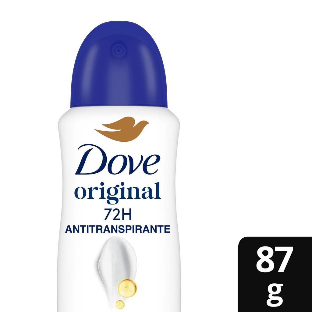 Desodorante Antitranspirante Aerosol Dove Original 150ml em Oferta na Shopee
