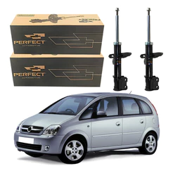 Par Amortecedor Dianteiro Meriva 1.8 2002 A 2007