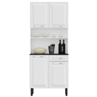 Kit Cozinha Aço Itatiaia Compacta 4 Portas Com Tampo 80cm