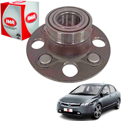 Cubo De Roda Traseiro Honda Civic 2001 2002 2003 2004/2011.