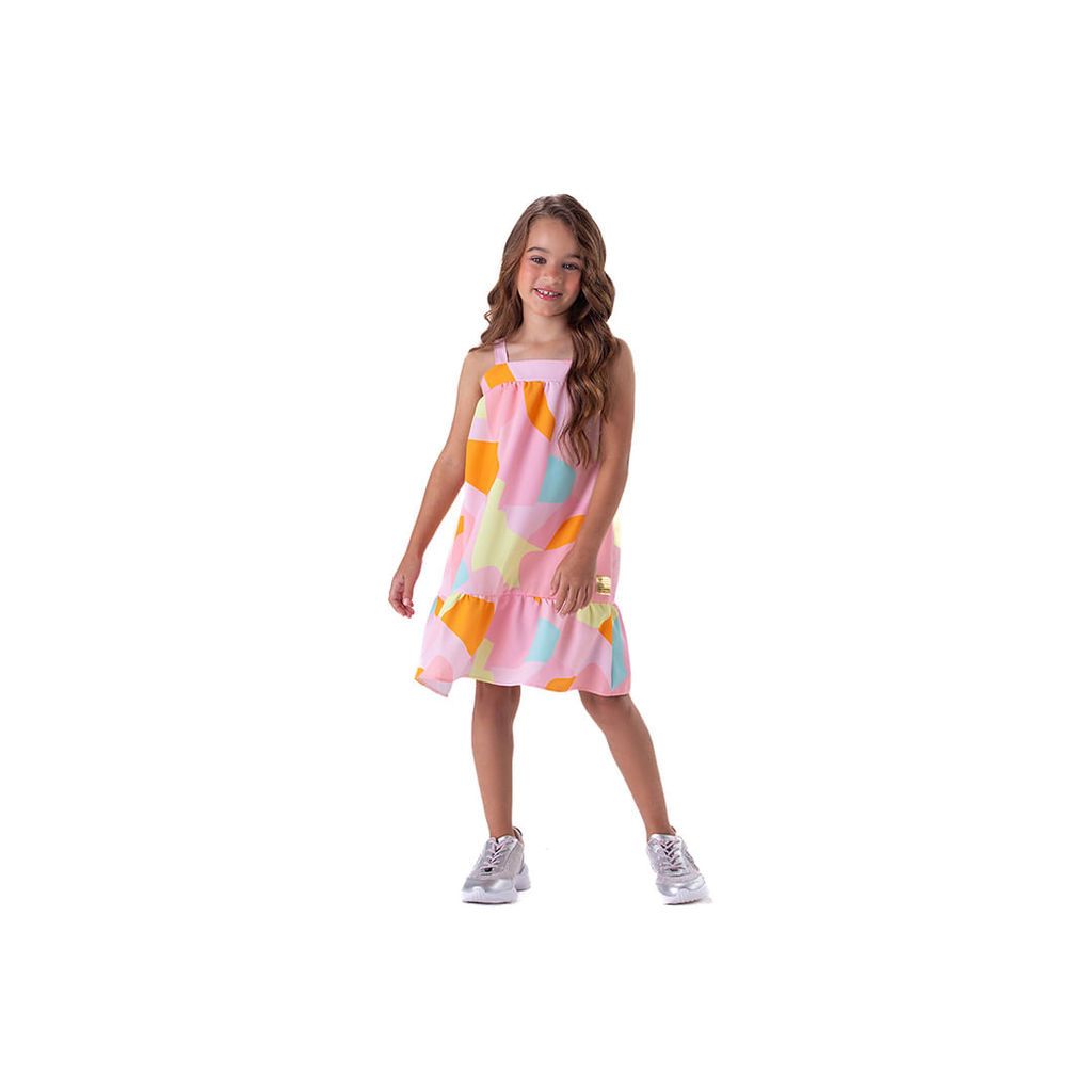 Vestido Estampado Menina Marisol