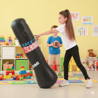 Brinquedo Saco De Pancadas João Bobo 1,20m Teimoso Infantil Luta Boxe Karate Muay Thai Resistente Diversão em Oferta na Shopee