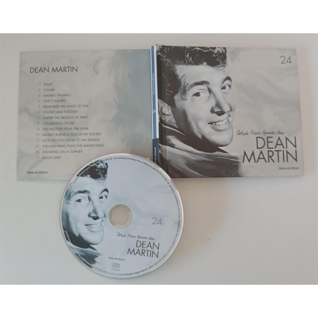 CD DEAN MARTIN COLEÇÃO GRANDES VOZES 24 FOLHA DE SP / DEAN MARTIN