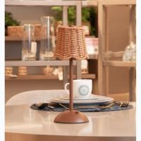 Luminária de Mesa Led 3 Tons Usb Wolff Lagoon Marrom Metal