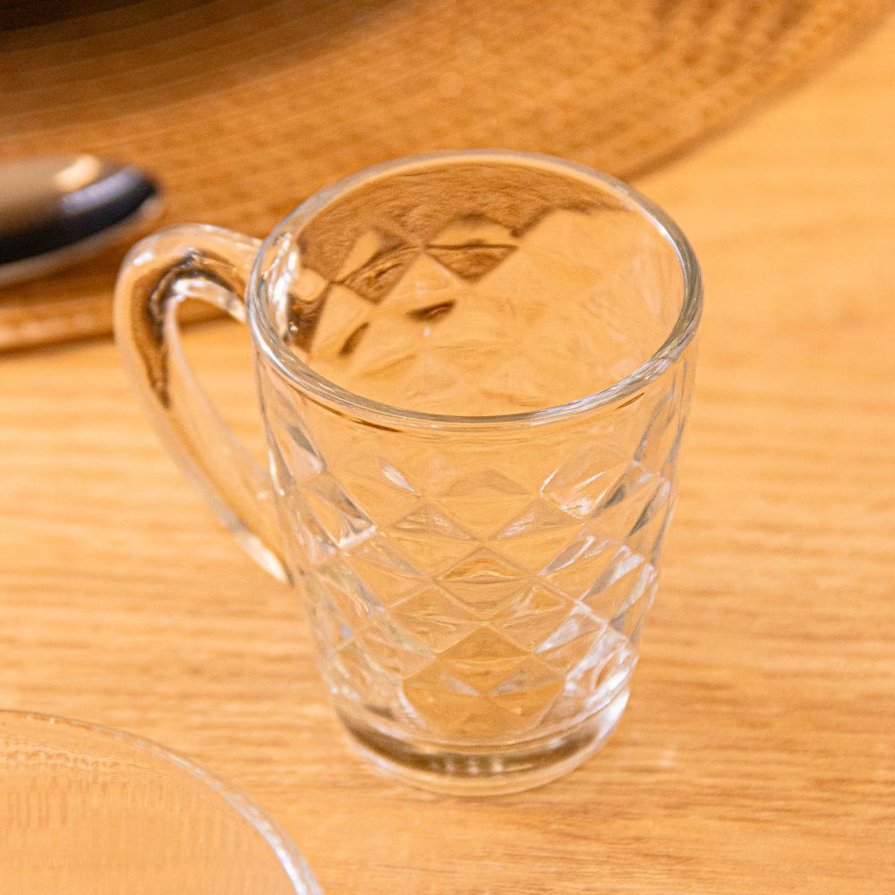 Caneca Diamond 90ml Vidro Lyor em Oferta na Shopee