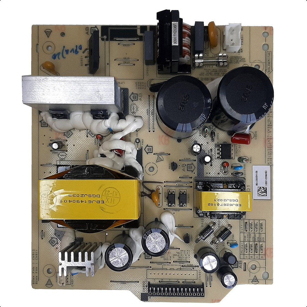 Placa Da Fonte Aparelho De Som LG EBR86312001 modelo CK56-AB