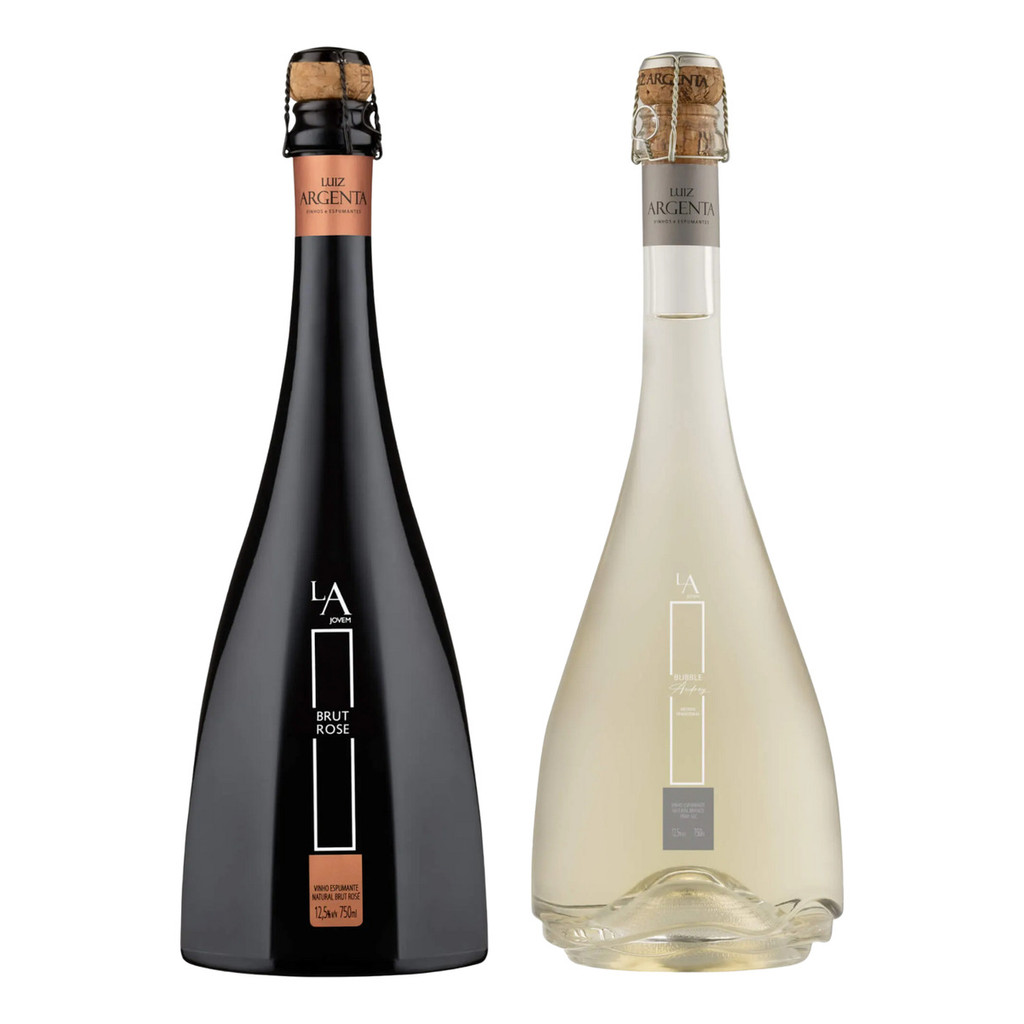 Luiz Argenta Espumante Brut Rosé Jovem + Bubble Audrey Jovem