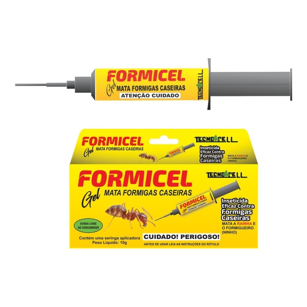 Formicel Gel 10g Repelente Elimina Mata Formigas Caseiras em Oferta na Shopee