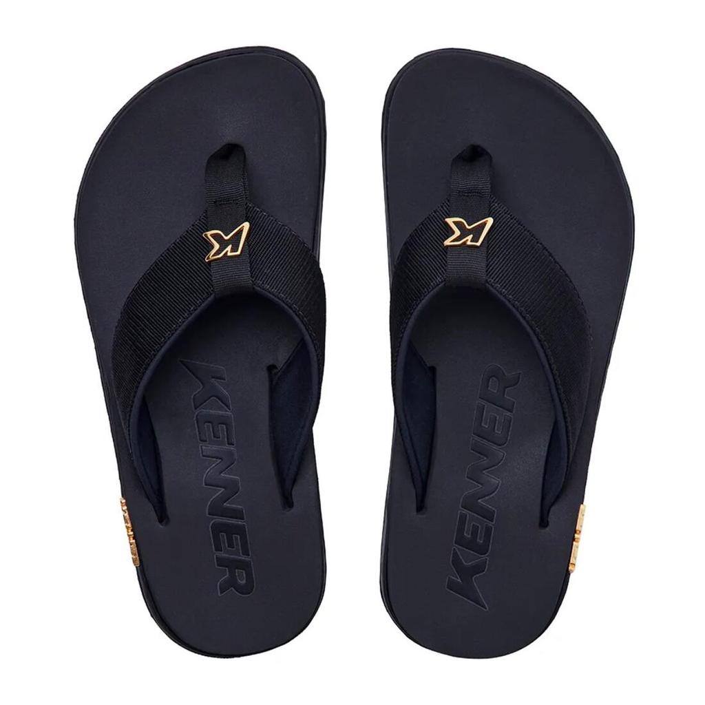 Chinelo Sandália Kenner Kivah Preto em Oferta na Shopee