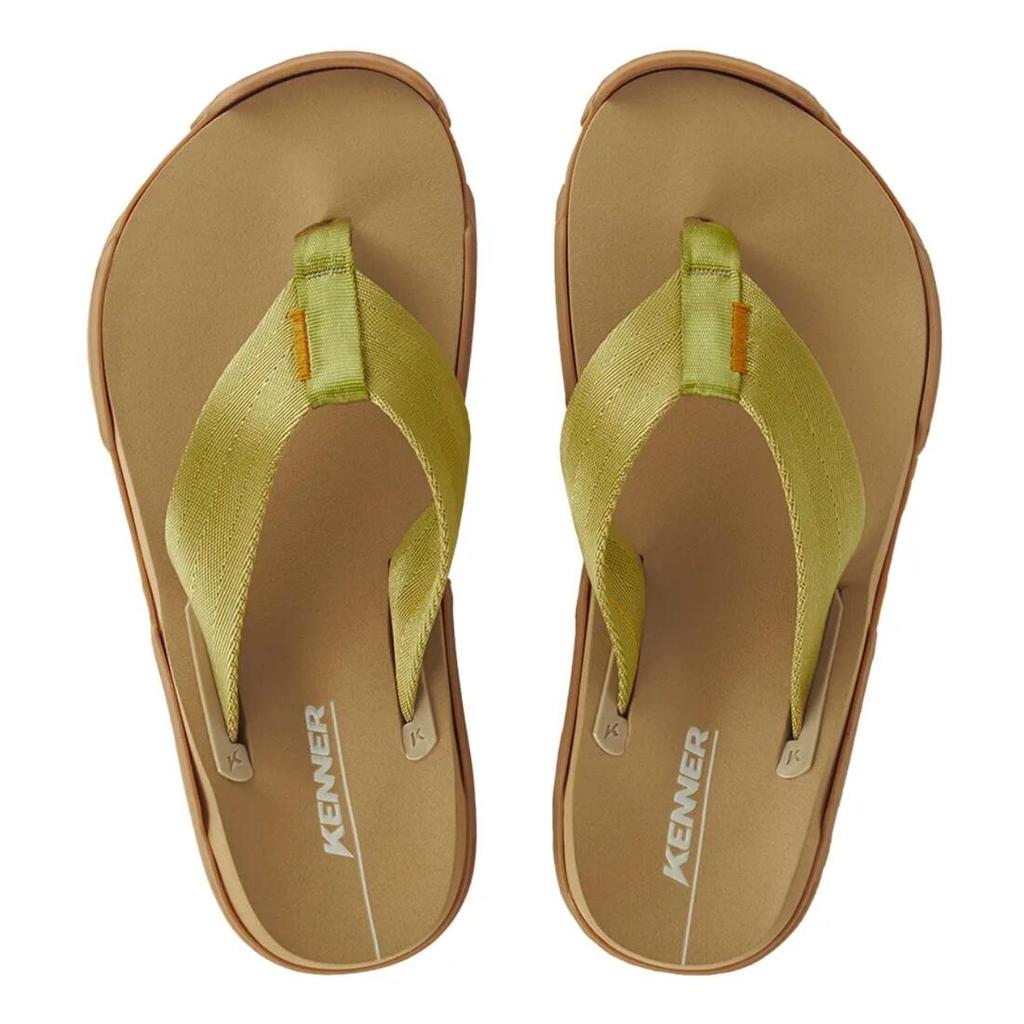 Chinelo Sandália Kenner Zakh Crepe Khaki em Oferta na Shopee