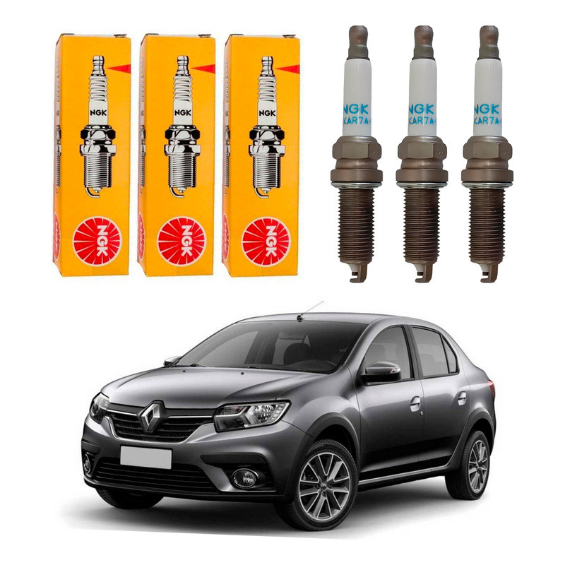 Jogo Velas Ngk Logan 1.0 12v 2020 A 2024
