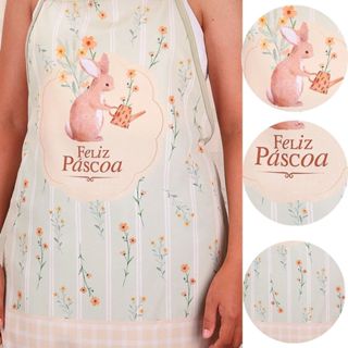 AVENTAL CONFEITARIA PÁSCOA FLORIR 5531 ( PASCOA JANGO 2026 ) em Oferta na Shopee