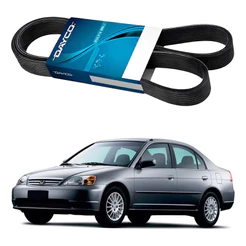 Correia Direçao Hidraulica Civic 1.7 2001 A 2003