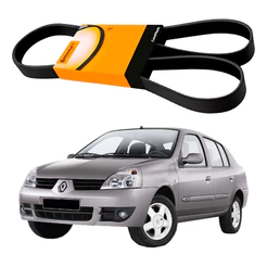 Correia Alternador Clio Sedan 1.6 16v 2003 A 2009