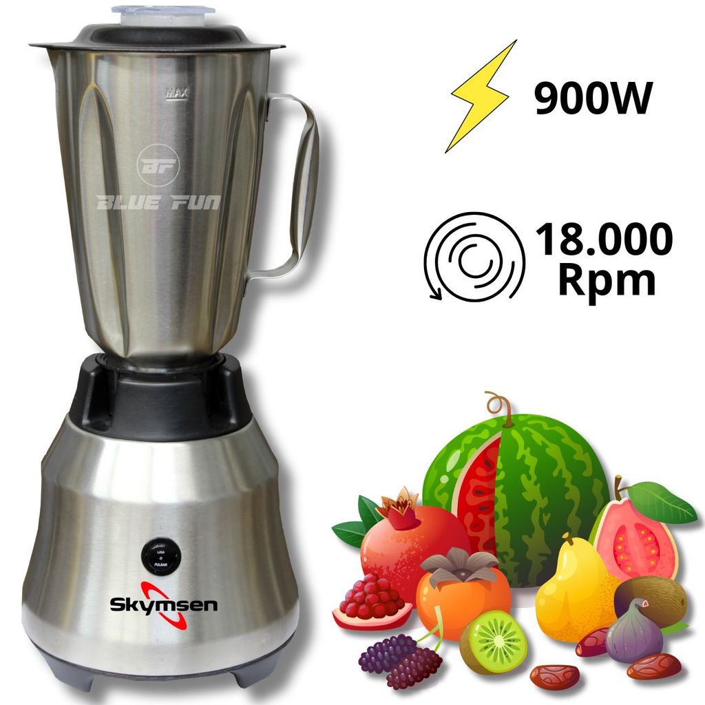 Liquidificador Industrial LI1.5 Skymsen 900 W / 1,5 L Copo Inox