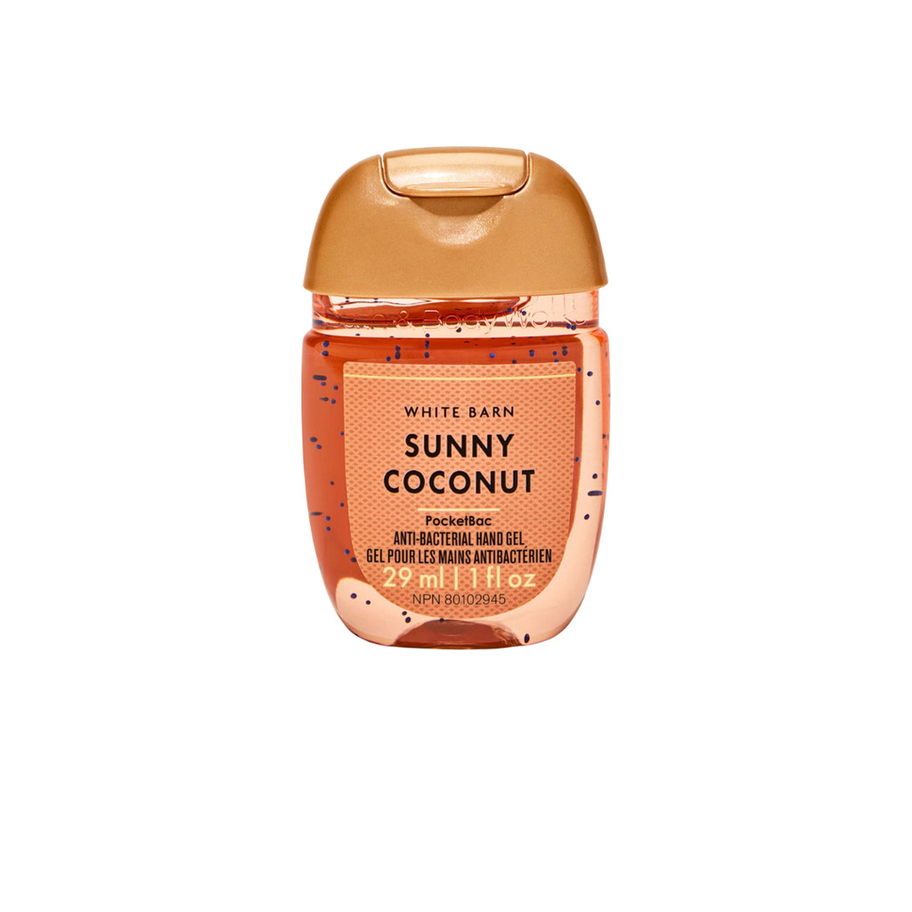 BATH & BODY WORKS - Alcool em Gel Sunny Coconut 29ml