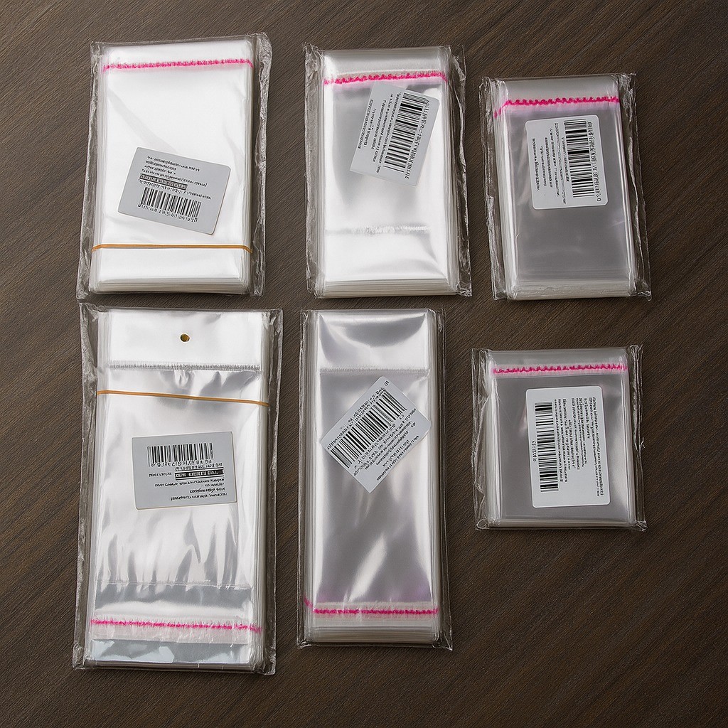 100 embalagens adesivadas sem furo em Oferta na Shopee