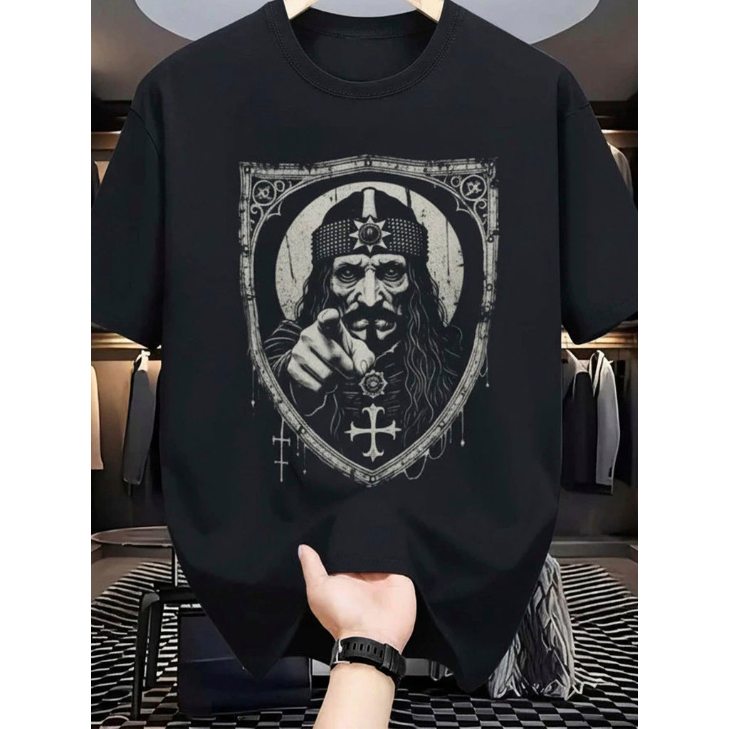Camiseta Masculina Streetwear The Ruler Estampada Lançamento Camiseta 100% Algodão Camisetão - Excelencia
