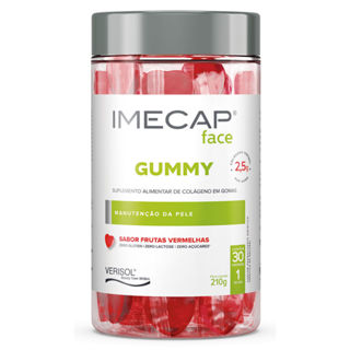 Gummy Imecap Face Sabor Frutas Vermelhas com 30 Unidades em Oferta na Shopee